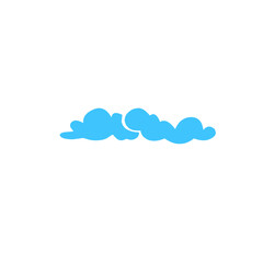 simple cloud vector
