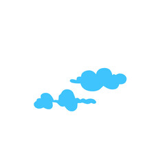 simple cloud vector