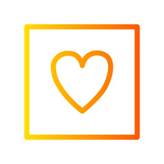 heart gradient icon