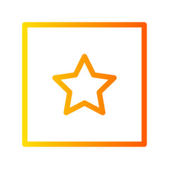 star gradient icon