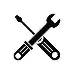 Tools Icon Set Vector Illustration on White Background
