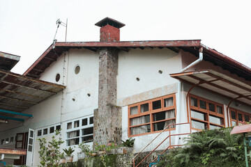 old house in the village