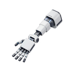 Advanced Robotic Arm Design: A Futuristic Mechanical Hand Reaching Out