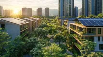 Eco-Friendly Urban Living: Sustainable Architecture and Green Spaces