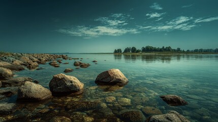 A futuristic sci-fi scene