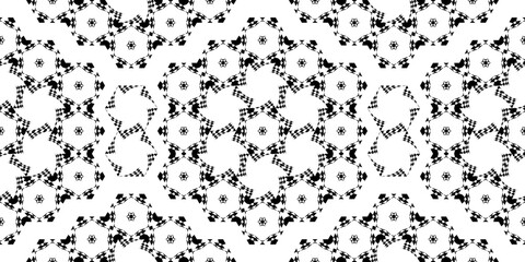 Seamless Transparent Art Deco Geometric Pattern for Background Layout Template