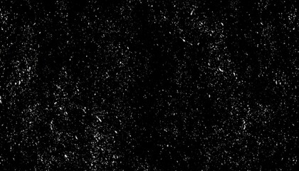 Obraz premium Scattered White Dots on Black Background