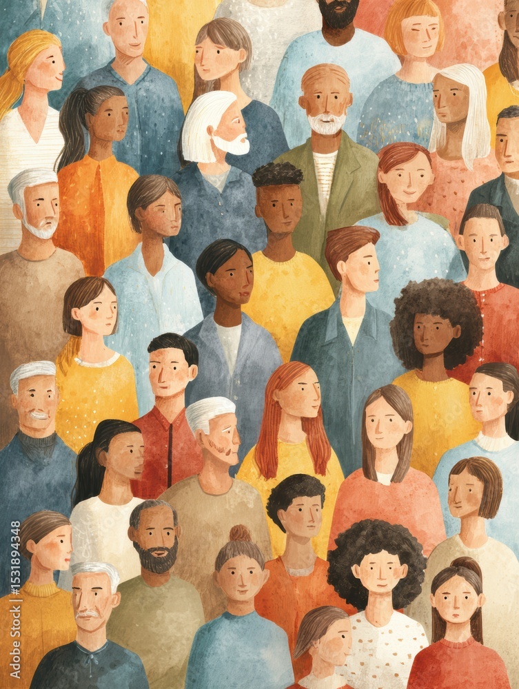 Poster starting safe mental health conversations in diverse groups for better understanding and support amo