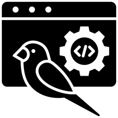 Blue-Green Deployment Icon