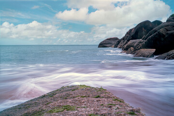 beach and rocks
