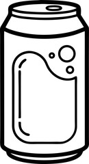 Coke Icon Flat Design.