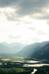 view from the mountain