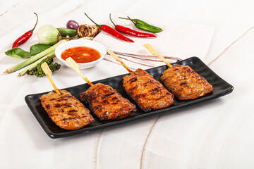 Thai Street foof pork satay