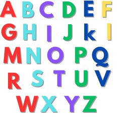 set of vector alphabet letters