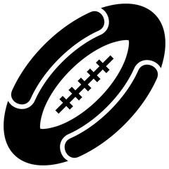 Rugby Ball Icon