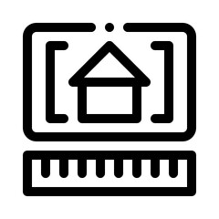 Blueprint line icon