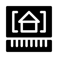 Blueprint glyph icon