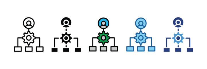 Team Leader  Icon Element For Design