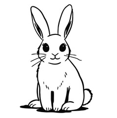Obraz premium rabbit sketch