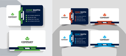 Elegant Minimalist Business Card Design for Corporate Branding. Elegant and creative business card template for professionals.