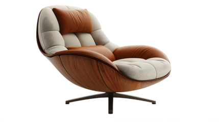 Plush adjustable leather chair high resolution picture