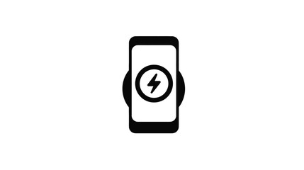 Wireless Charging: Smartphone on Inductive Charging Pad