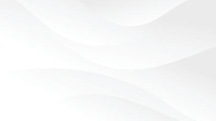 abstract white background with curve and swirl lines decoration