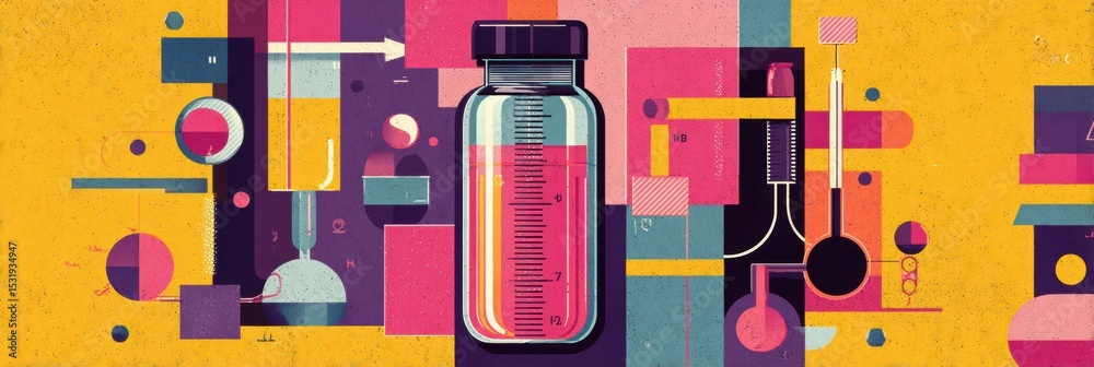 Poster Understanding What is Inside Vaccines Through a Visually Engaging Infographic Emphasizing Chemistry Concepts and Components