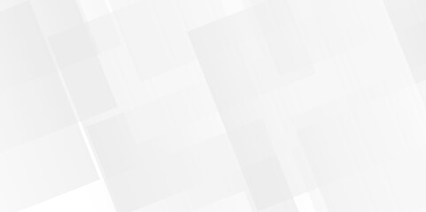 Abstract overlap white and gray overlap triangle geometric technology pattern. minimal rectangle randomly white lines transparent background layers overlapping presentation design.