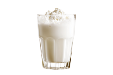 Authentic Turkish Ayran yogurt drink – ultra-high-resolution isolated PNG cutout on transparent background ideal for beverage packaging, menu design, and healthy culinary branding