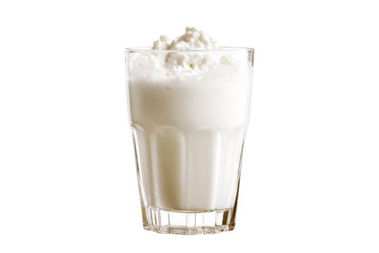 Authentic Turkish Ayran yogurt drink – ultra-high-resolution isolated PNG cutout on transparent background ideal for beverage packaging, menu design, and healthy culinary branding