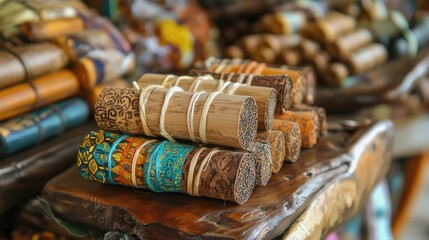 Sustainable souvenir design using local recycled materials, biodegradable wrapping, cultural preservation, and handmade crafts supporting eco-tourism and community growth