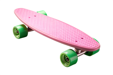 Pink Plastic Cruiser Skateboard Fun, Portable, and Stylish Ride