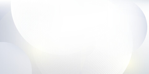 Modern grey background with dynamic circle lines abstract