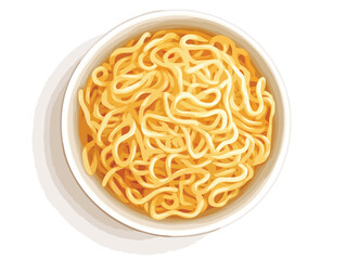 Noodles vector art