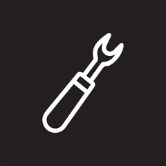 Precision Tool Ready A White Seam Ripper Isolated on Black Backdrop