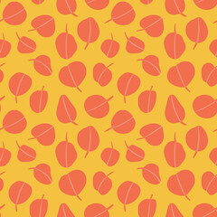 seamlesspattern for background with autumn leaves