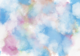 抽象的　水彩和紙パターン　背景　素材