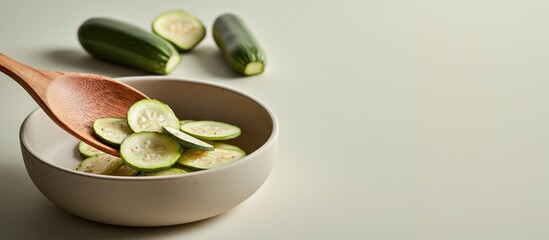 Crispy zucchini chips with garlic powder captured in ultra-realistic close-up photography