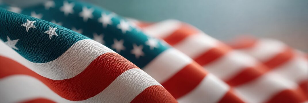 Nasdaq Financial Graph with United States Flag Overlay Symbolizing Market Trends and National Identity in Business Innovation and Digital Marketing