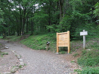 日高市の日和田山登山口