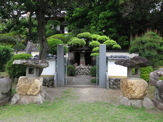 日高市の聖天院にある高麗王廟（高麗王若光の墓）