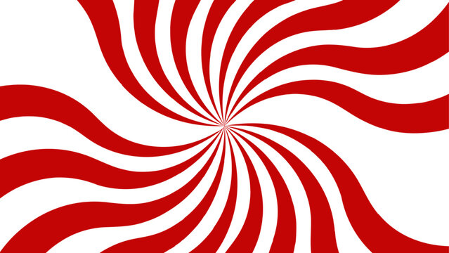 Abstract Geometric red diagonal fabric radial summer sunshine explosion energy with sunlight sunrise sunbeam and sunburst. Spiral radial striped backdrop design. Suitable for comic designs, invitation