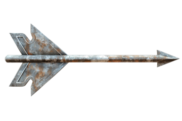 High-resolution arrow marker — isolated PNG element on transparent background for directional UI, infographics, navigation icons, and precision graphic cutouts