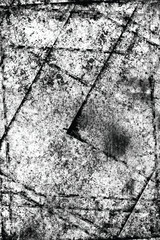 Black and white grungy abstract background. Grungy frame. Vertical vector illustration
