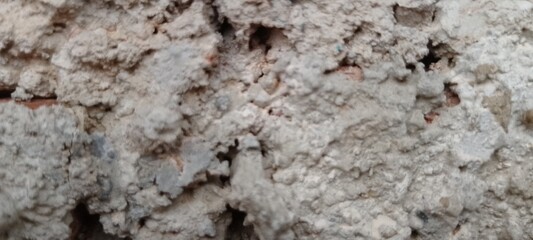 Rough Texture of Freshly Sand-Plastered Wall, Close-Up of Wet Cement and Sand Surface, Construction Material Background with Raw Concrete Finish for Industrial or Building Themes