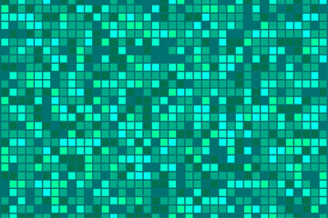 vector cartoon swimming pool turquoise tiles abstract illustration. 