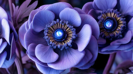 Color of the year 2022 Very Peri. Dynamic periwinkle blue hue with a vivifying violet red. Pantone color 2022.