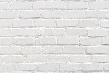 Texture of light brickwork. An old brick wall.