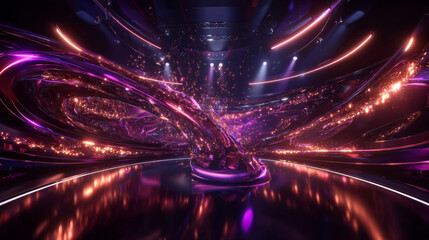 Design collage of purple lights, linear, source, dome, arc, reflector effect. Set of abstract red lights.Lens flare effects for overlay designs